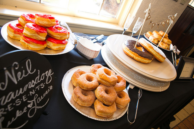 Donuts at Wedding